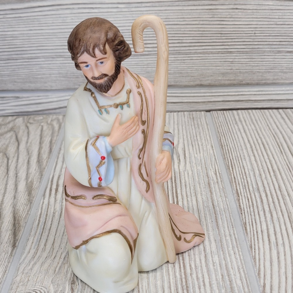 Joseph The Christopher Collection Lefton China Nativity 06489 Pastel Southwest‎
